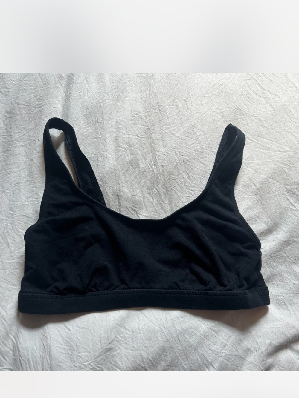 PINK Victoria's Secret Black Wireless Bralette